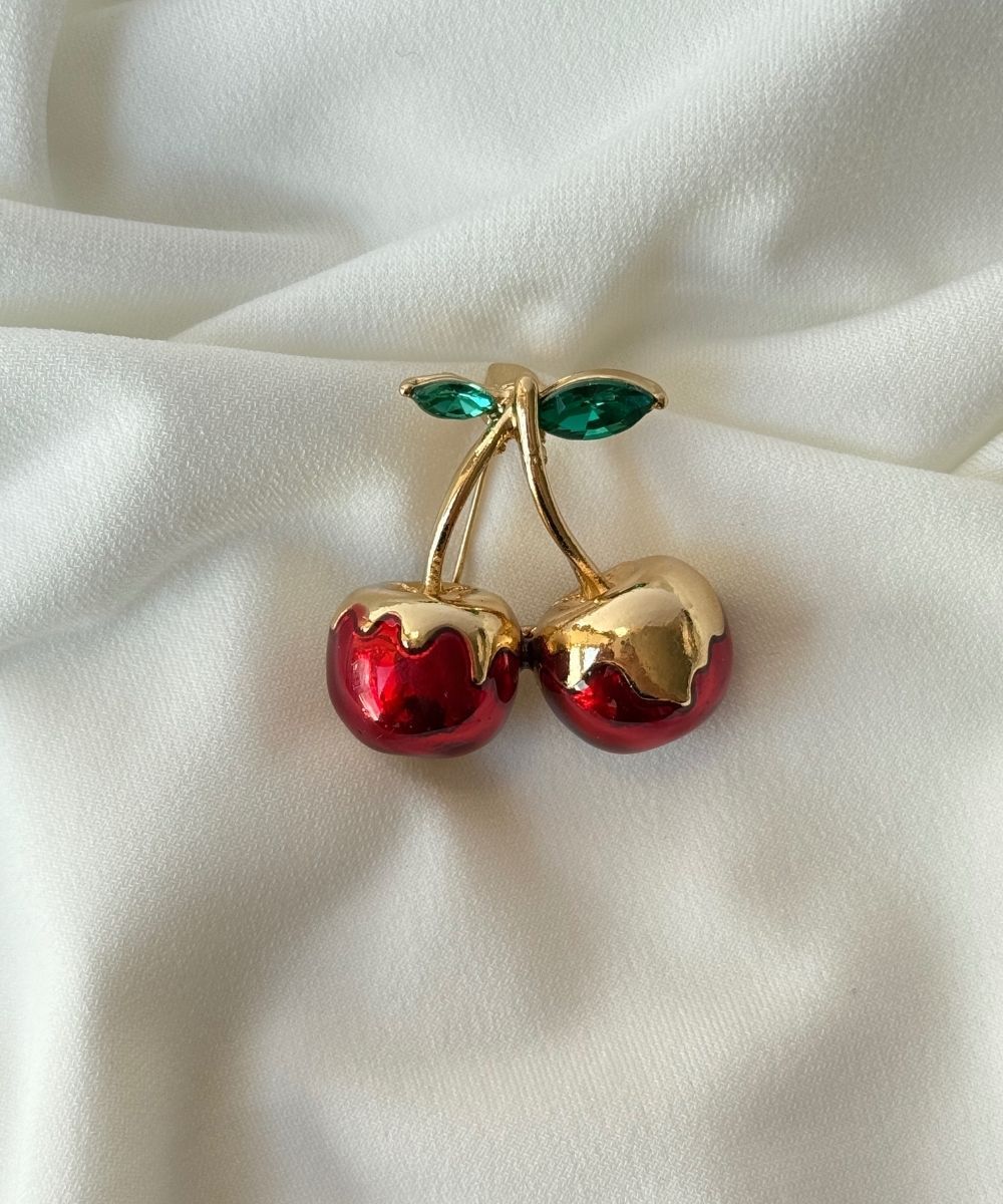 Vıp Kiraz Mevsimi Broş