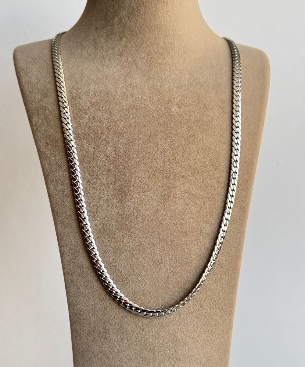 Çelik  Erkek Zincir Kolye