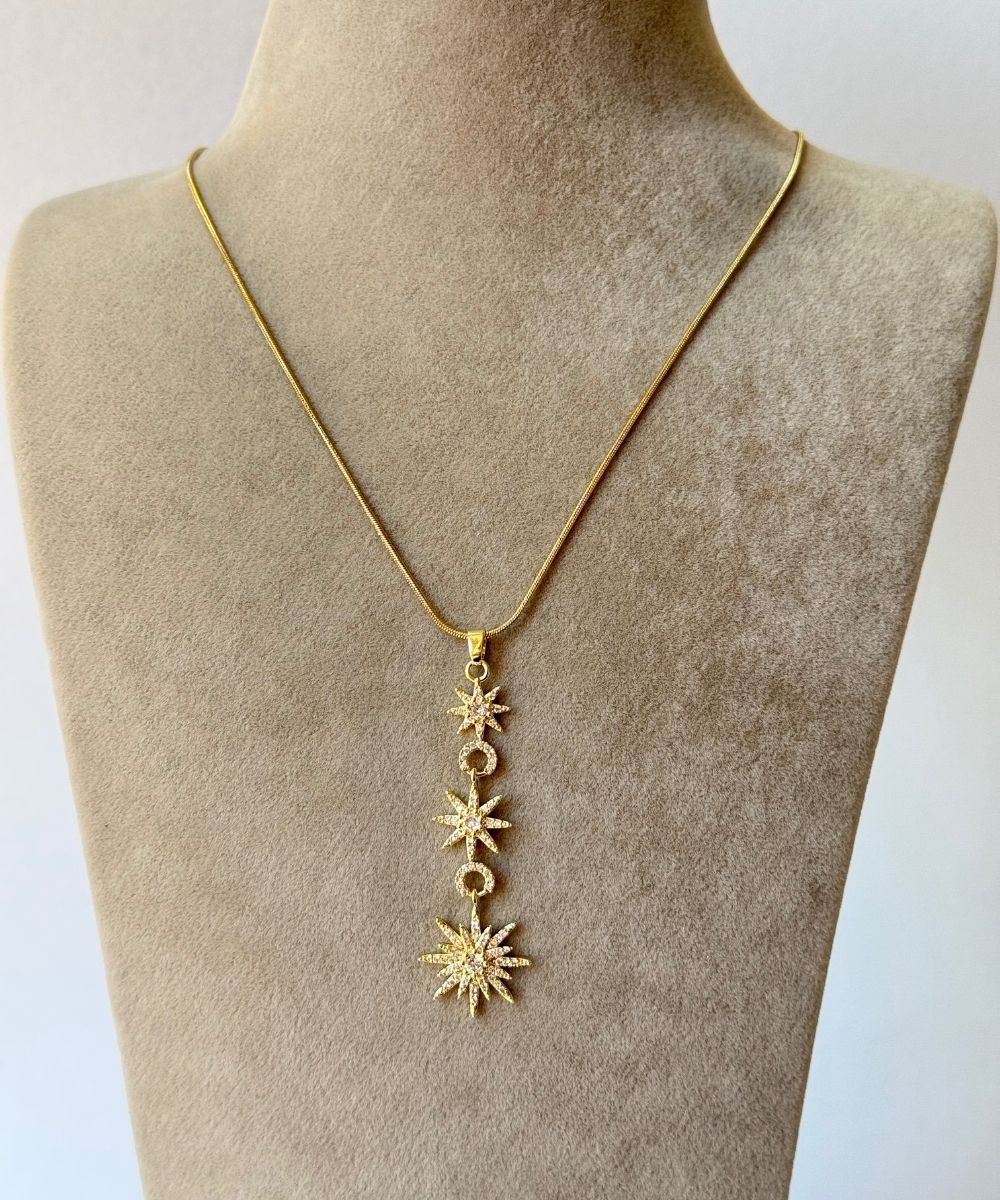 Çelik Çoban Yıldızı Kolye