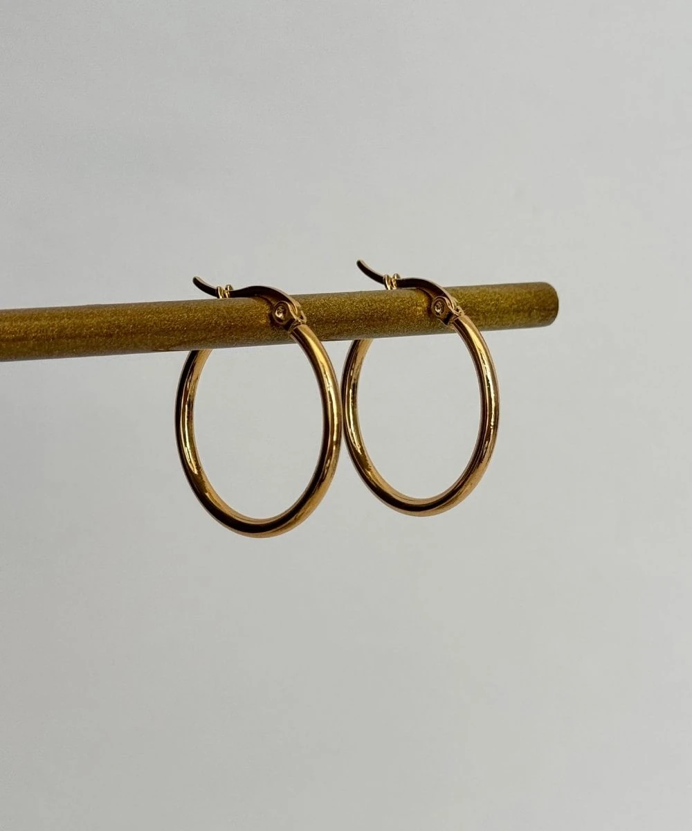 Çelik Halka Küpe 20Mm Küpe