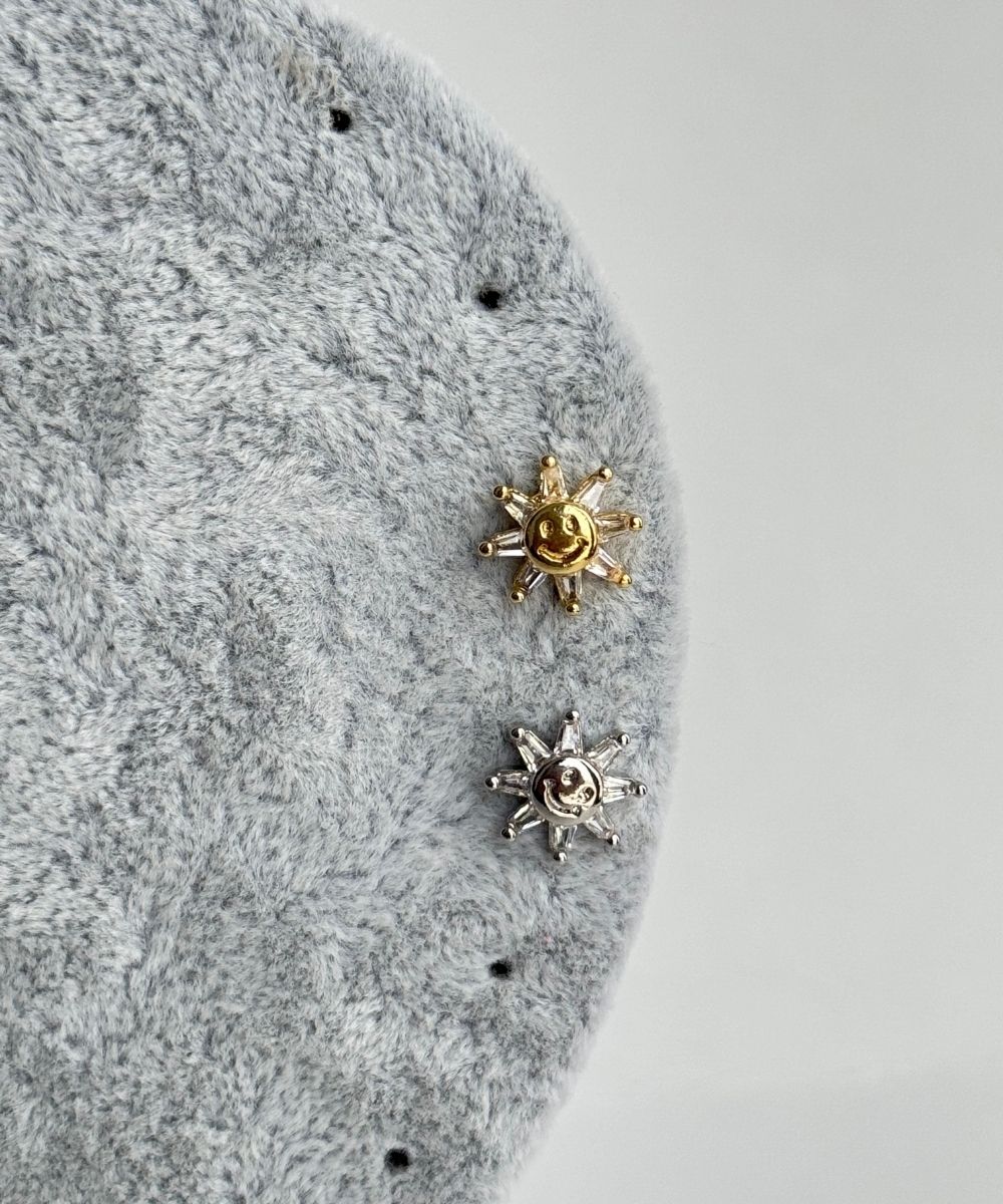 Çelik Güneş Tragus Piercing