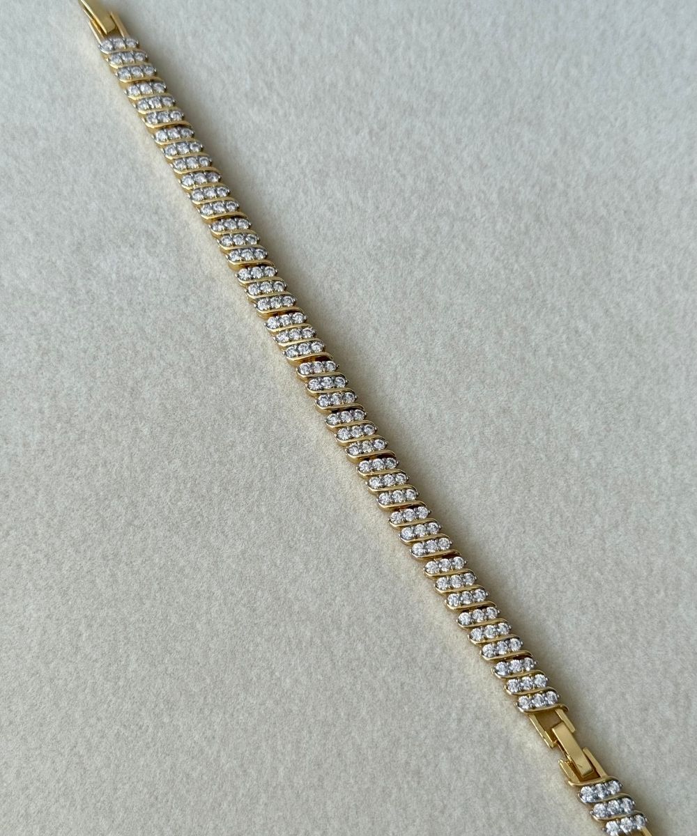 Ysx Sarmal Full Taşlı Desen Bileklik