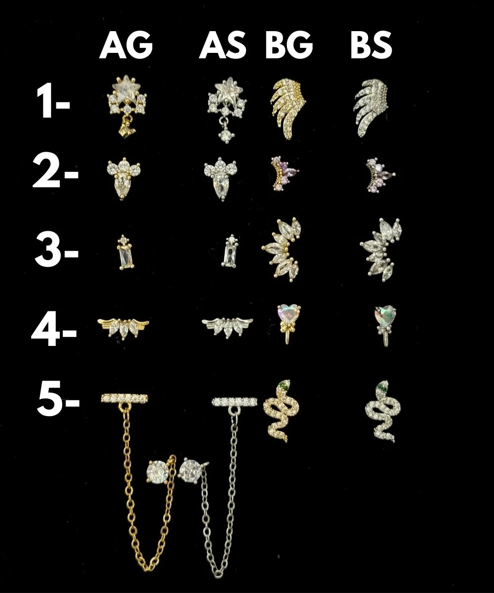 Çelik Cadexce Tragus Piercing