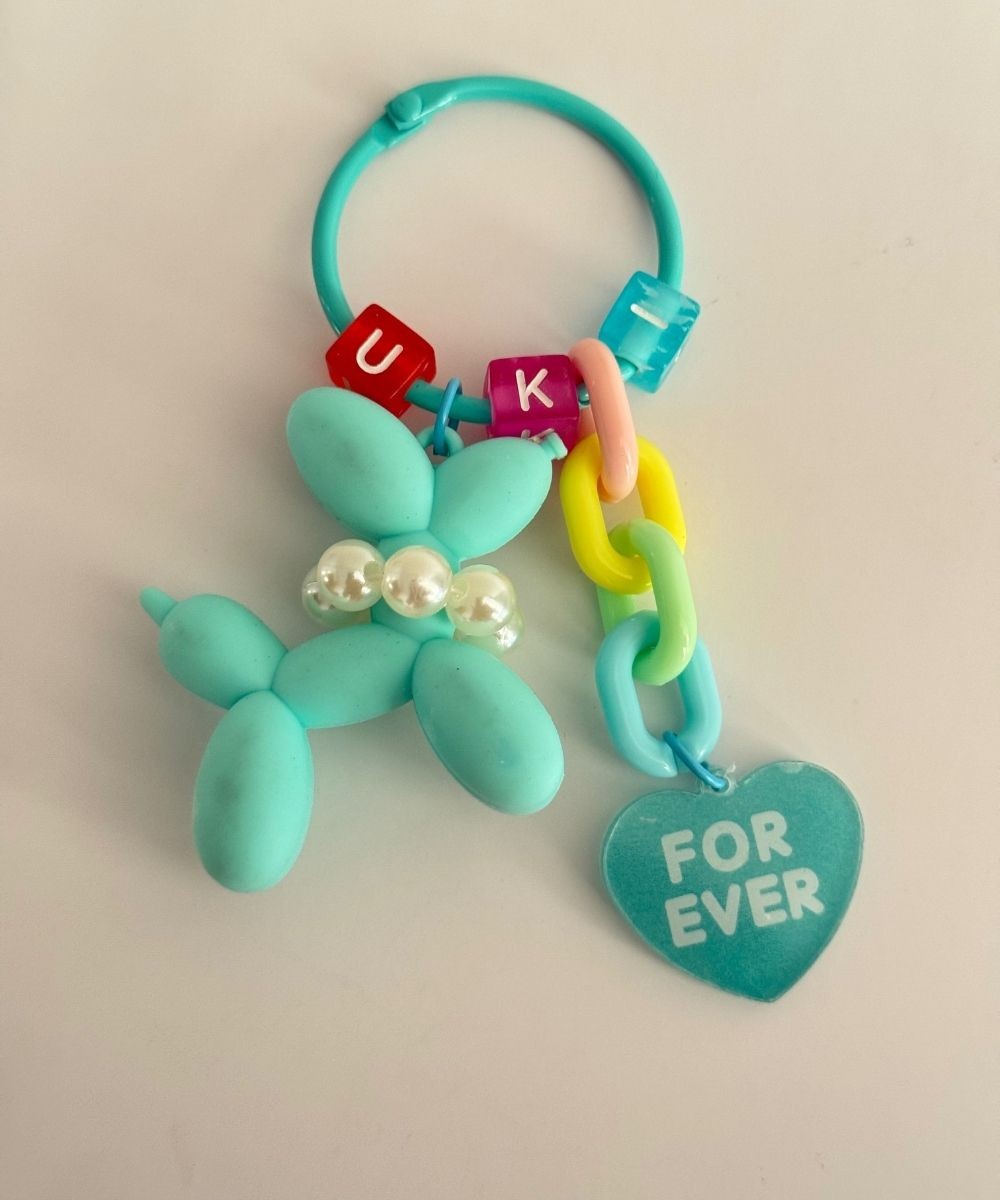 Aksesuar Mavi Köpek Forever Anahtarlık