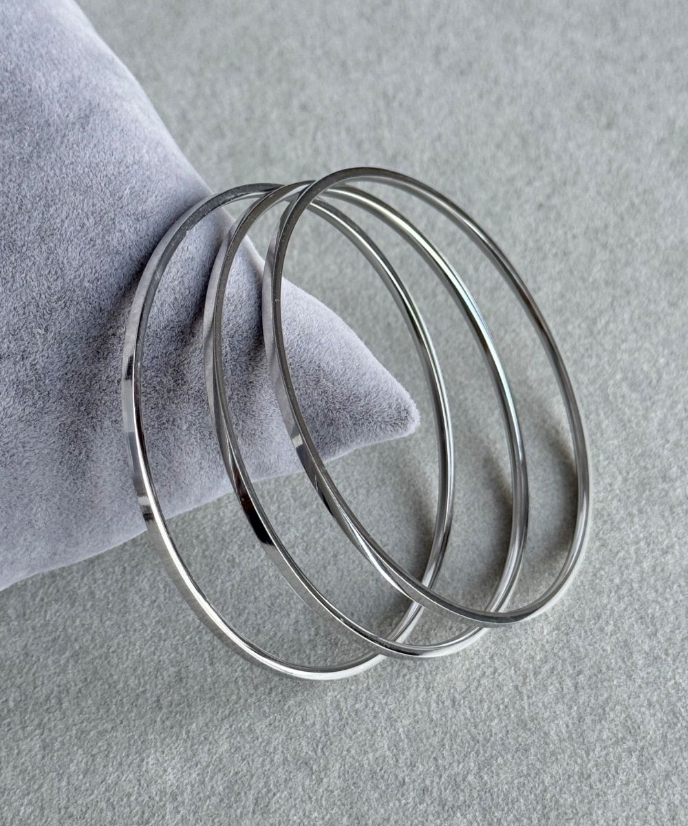 Çelik Ajda 65Mm Silver  Bilezik