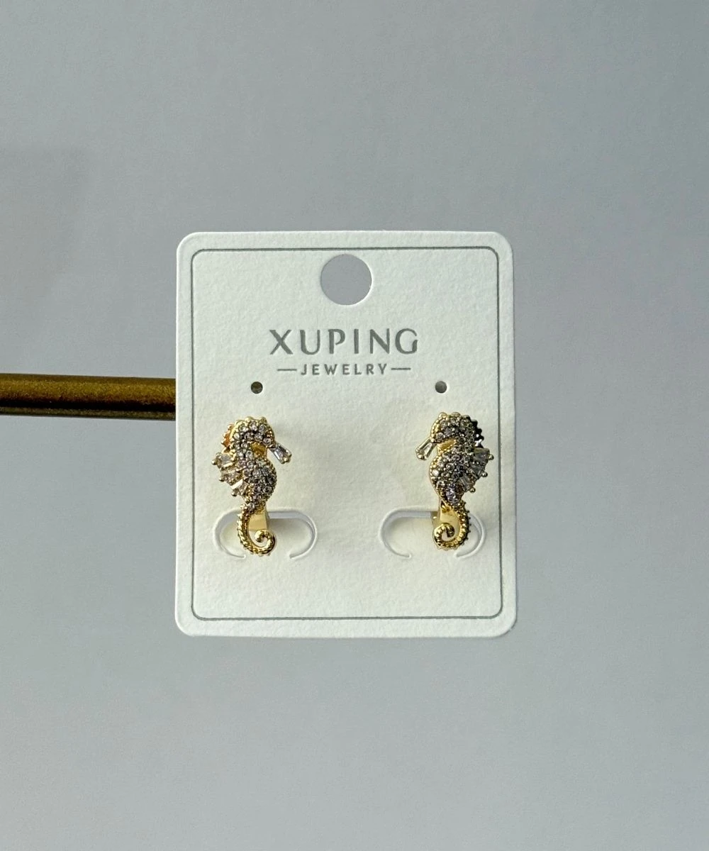 Xuping 2'Li Deniz Atı Küpe