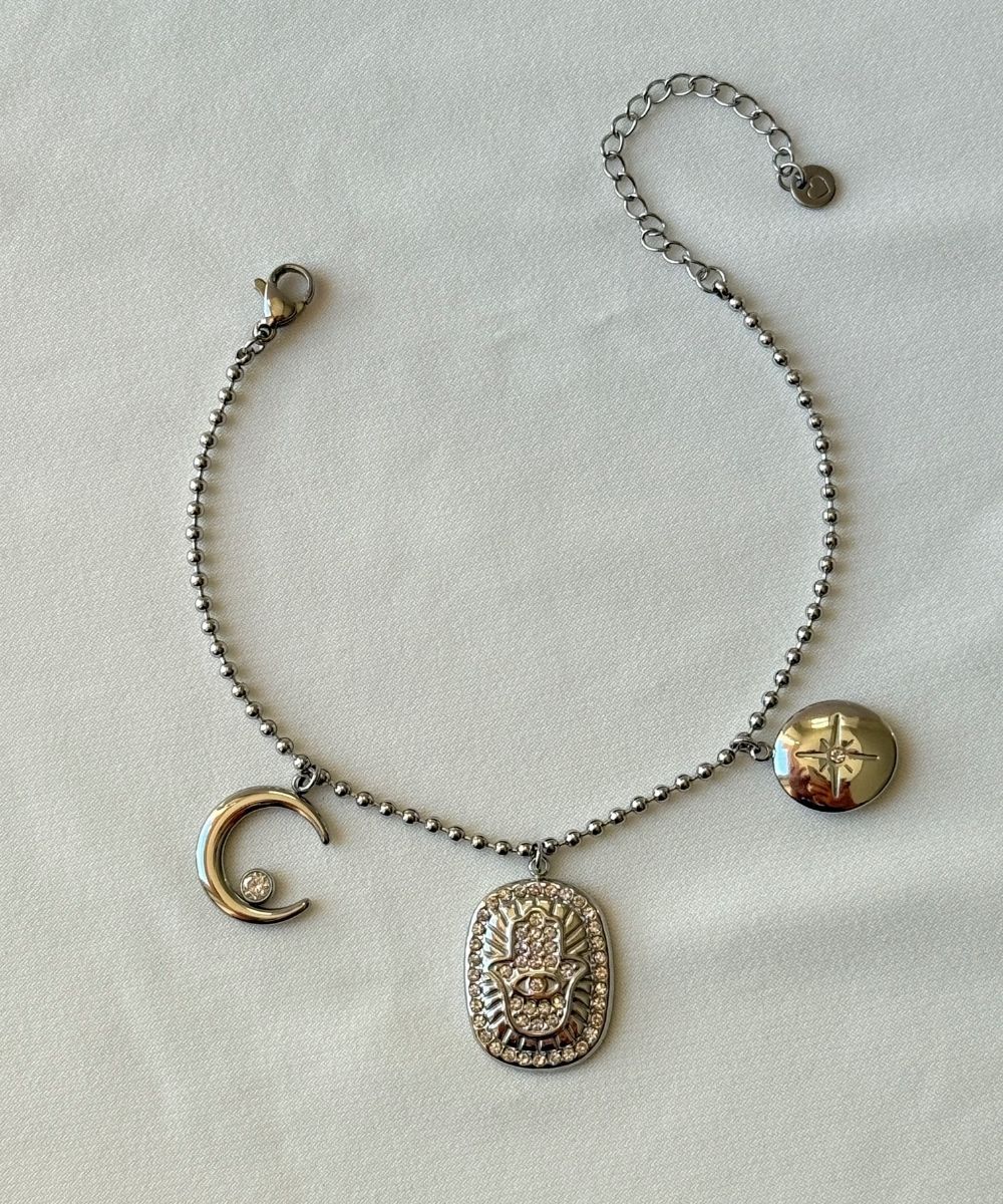 Çelik Fatma Ana Eli Bileklik