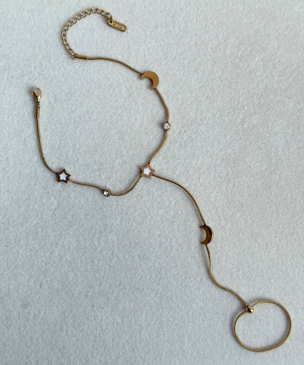 Çelik Beyaz Ay Yıldız Gold Şahmeran