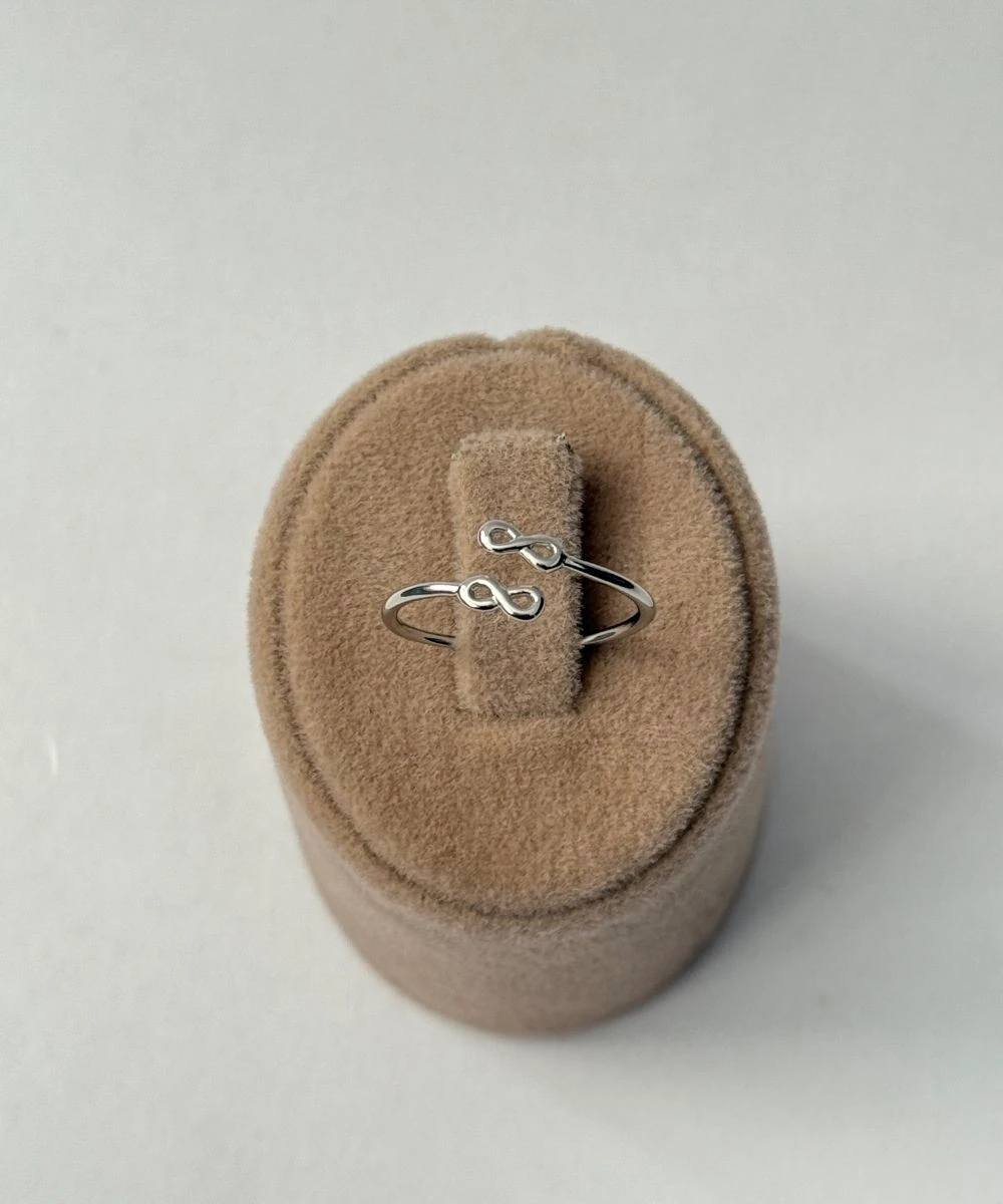 Pirinç 2'Li Sonsuzluk Yüzük
