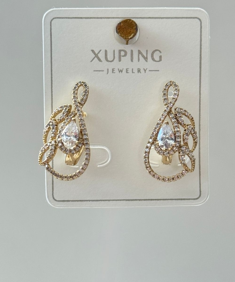 Xuping Sol Anahtarı  Küpe
