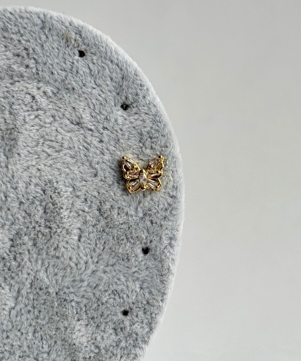 Çelik Kelebek Tragus Piercing