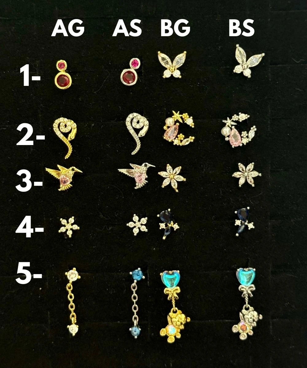 Çelik Amarelle Tragus Piercing