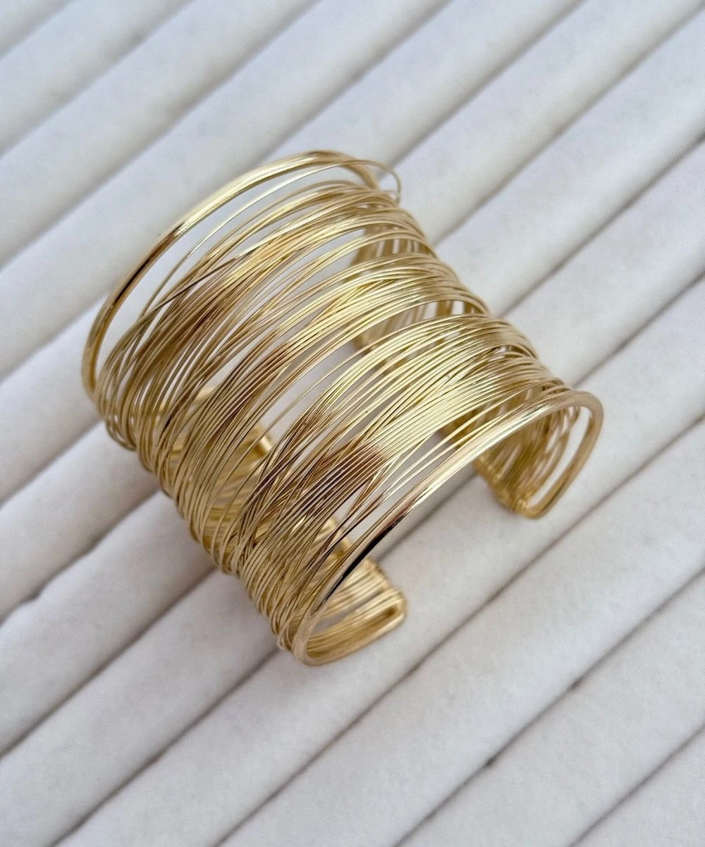 Çelik Kalın Tel Şeritli  Kelepçe