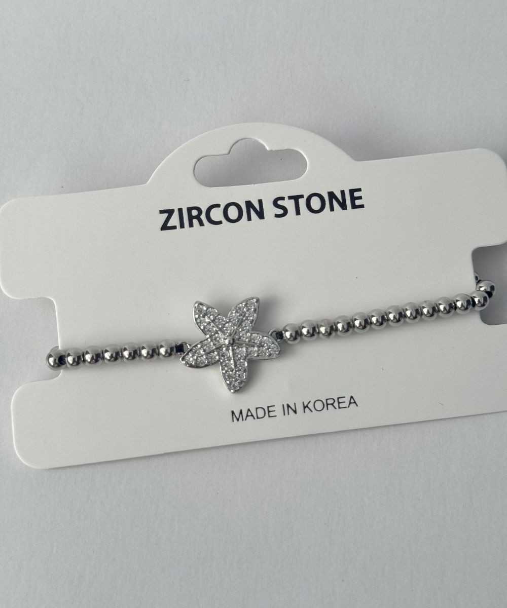 Zirkon Çiçek Bileklik