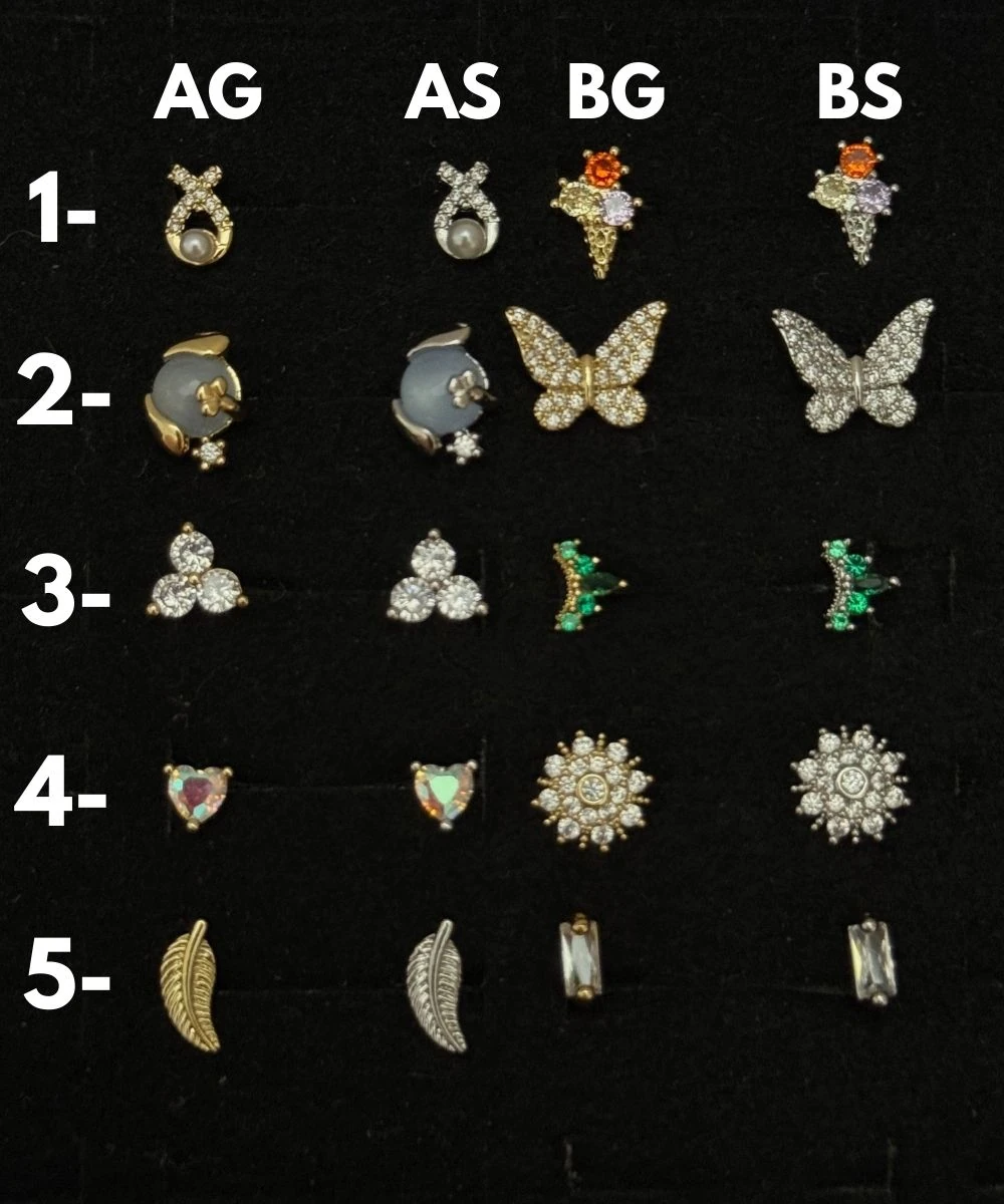 Çelik Embera Tragus Piercing