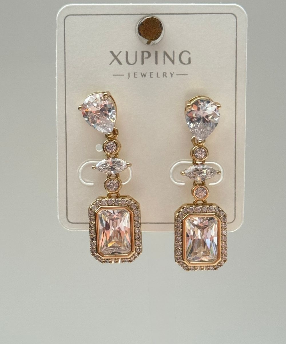 Xuping Damla Baget Sallantılı Küpe
