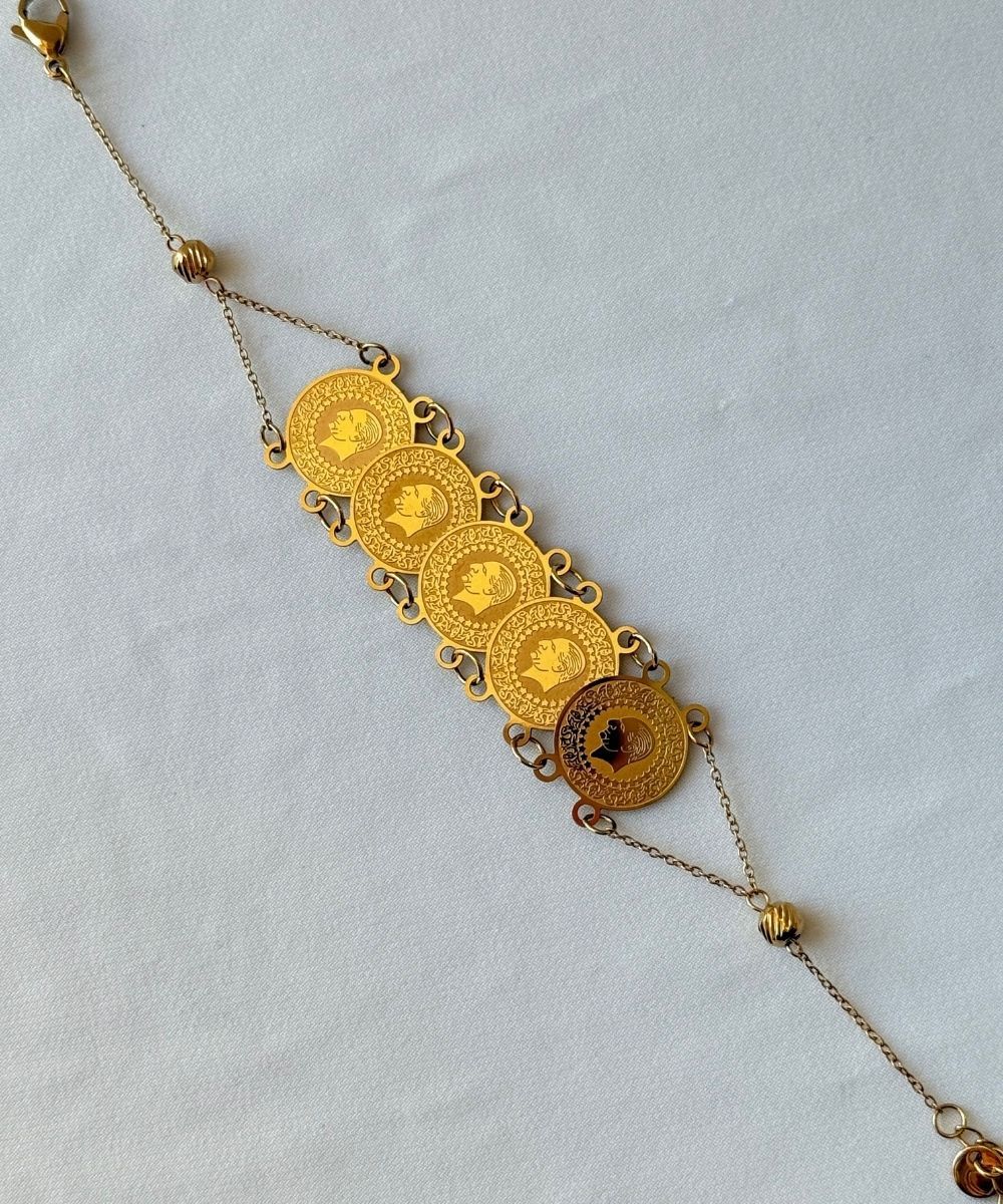 Çelik 5 Çeyreklik Bileklik