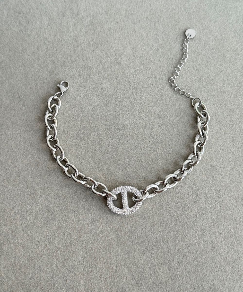 Çelik Elips Bileklik