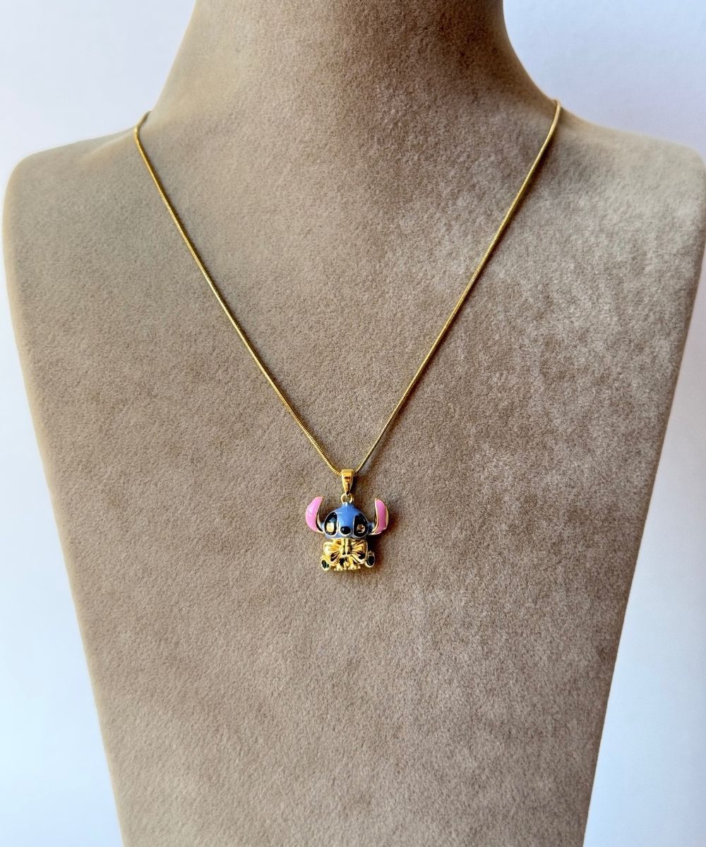 Çelik Stitch  Kolye