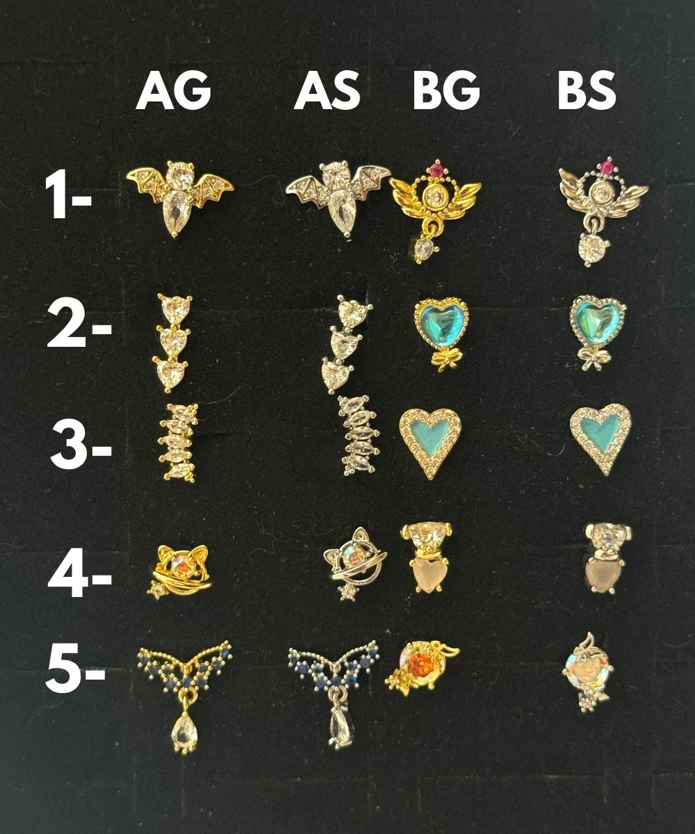 Çelik Alondra Tragus Piercing