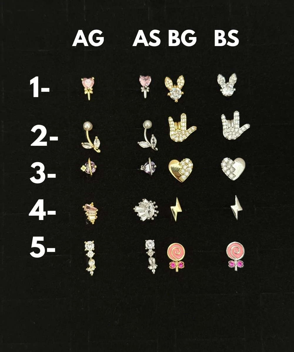 Çelik Dacelia Tragus Piercing