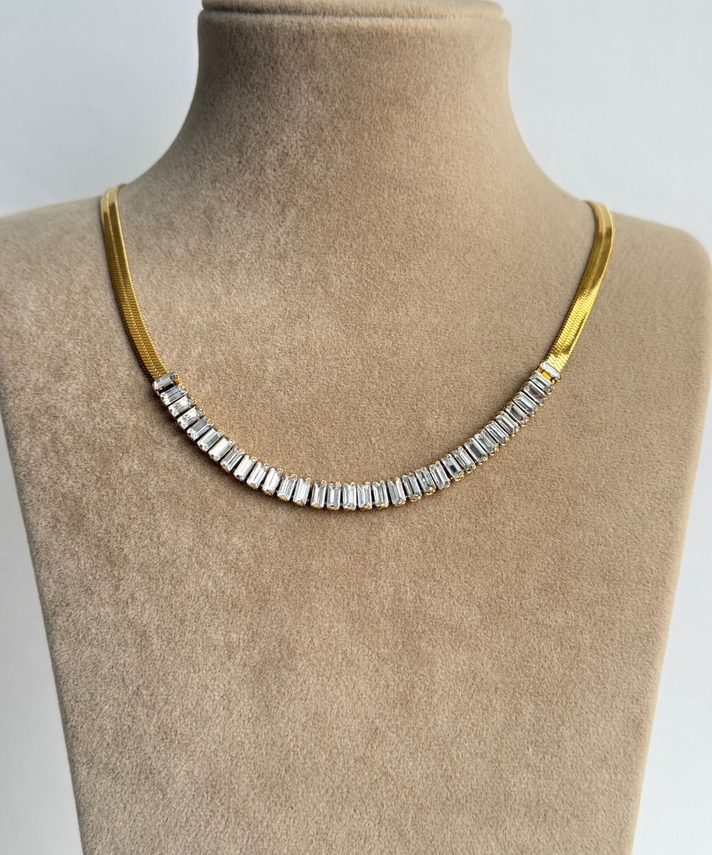 Çelik İtalyan Baget Kolye