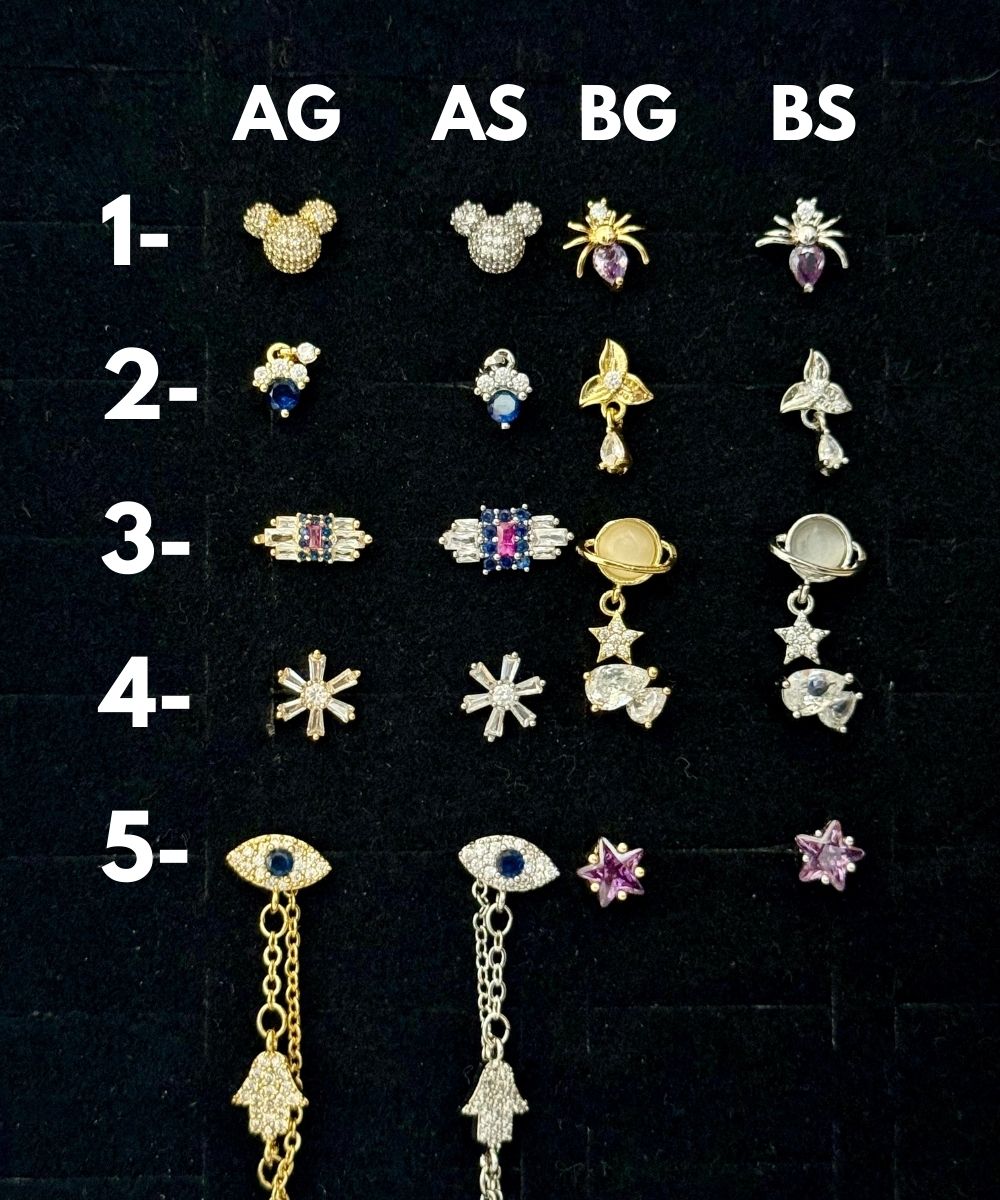 Çelik Brescia Tragus Piercing