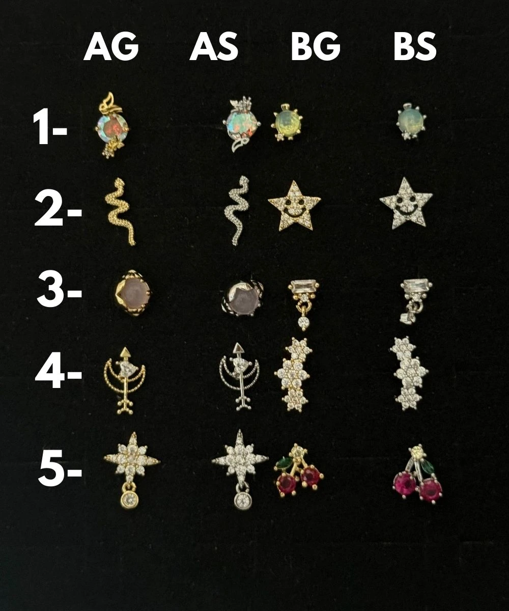 Çelik Cadereia Tragus Piercing