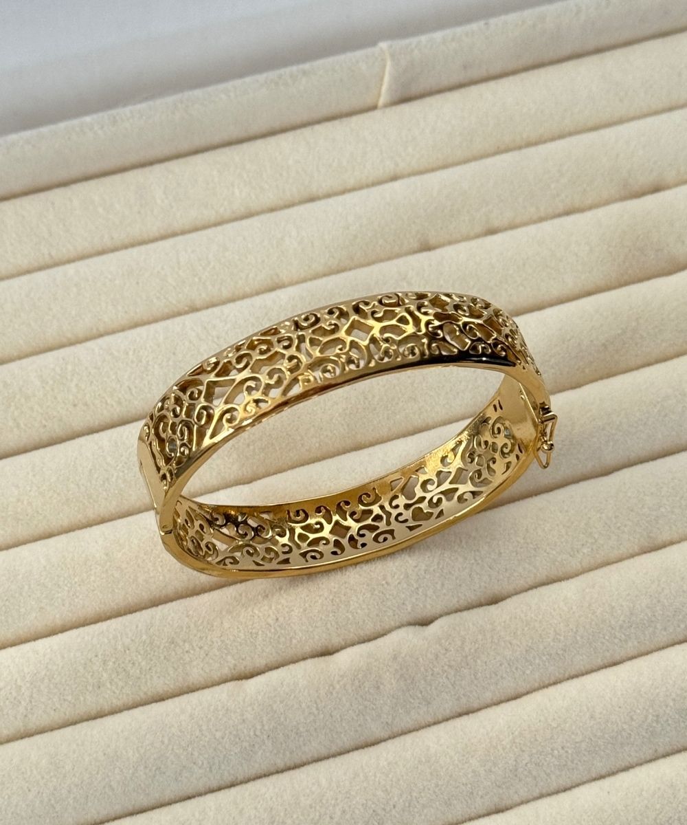 Çelik Hint Sar Desen  Kelepçe