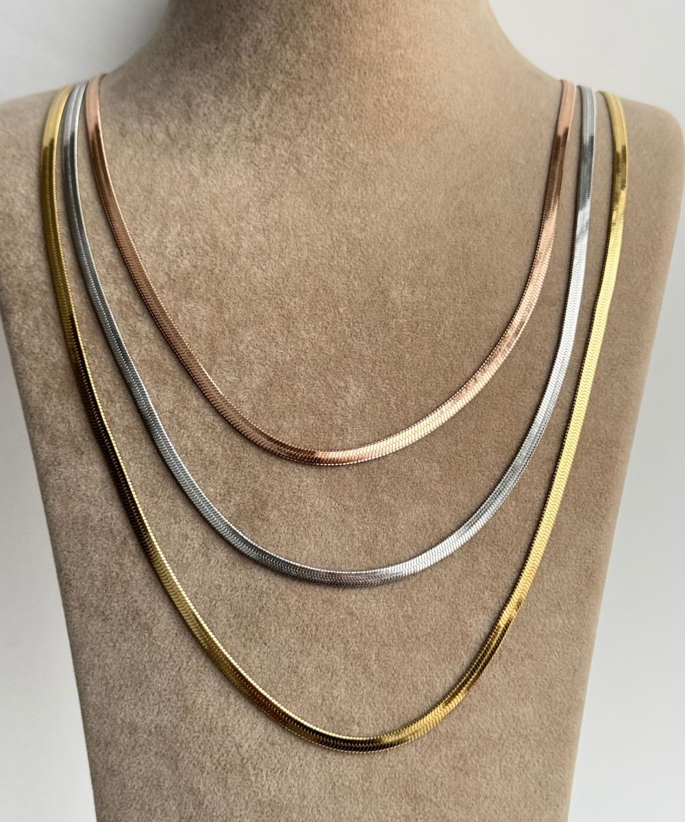 Çelik 3'Lü İtalyan Multi Kolye