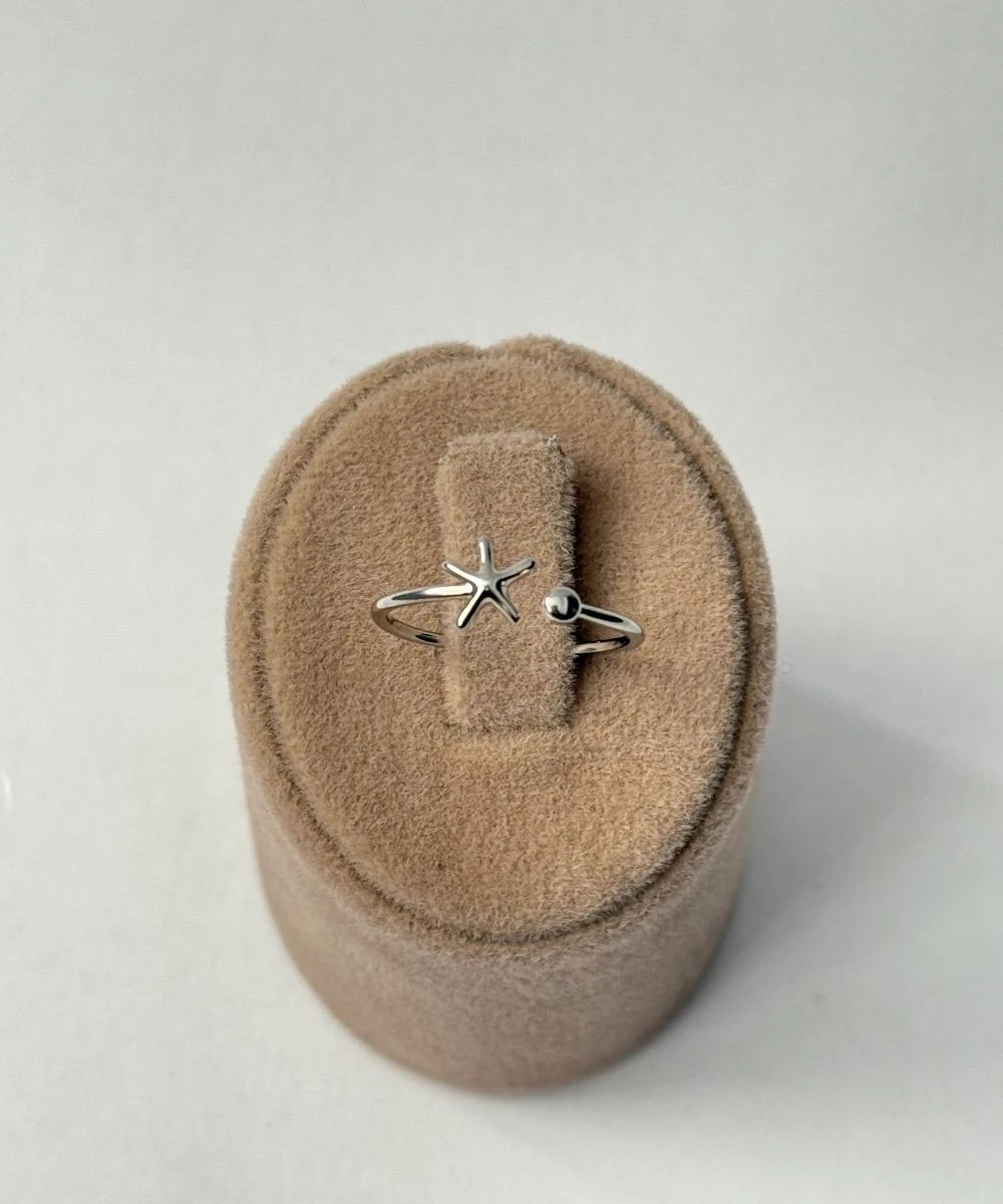 Pirinç Deniz Yıldızı Yüzük