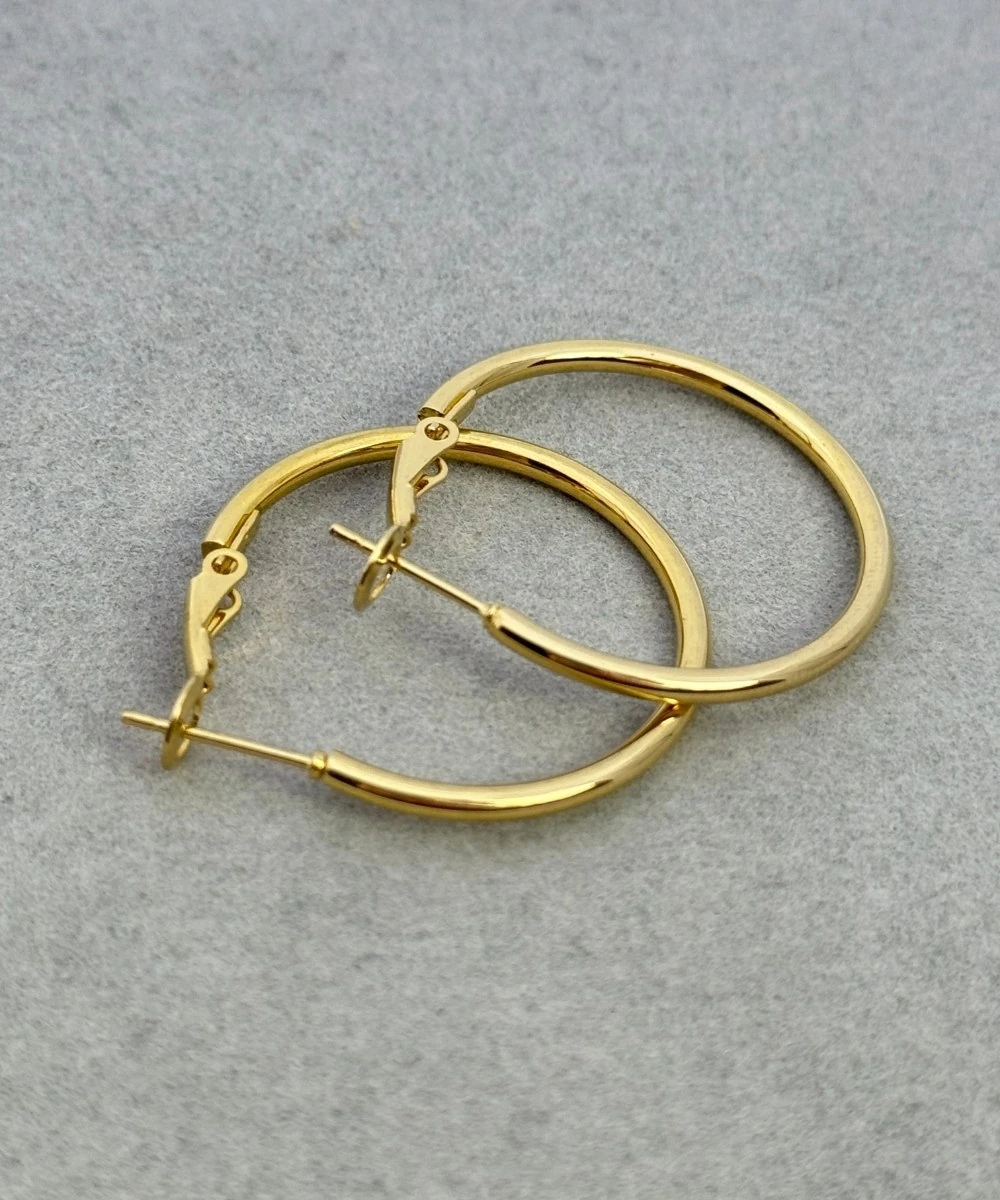 Çelik Halka 30 Mm Küpe