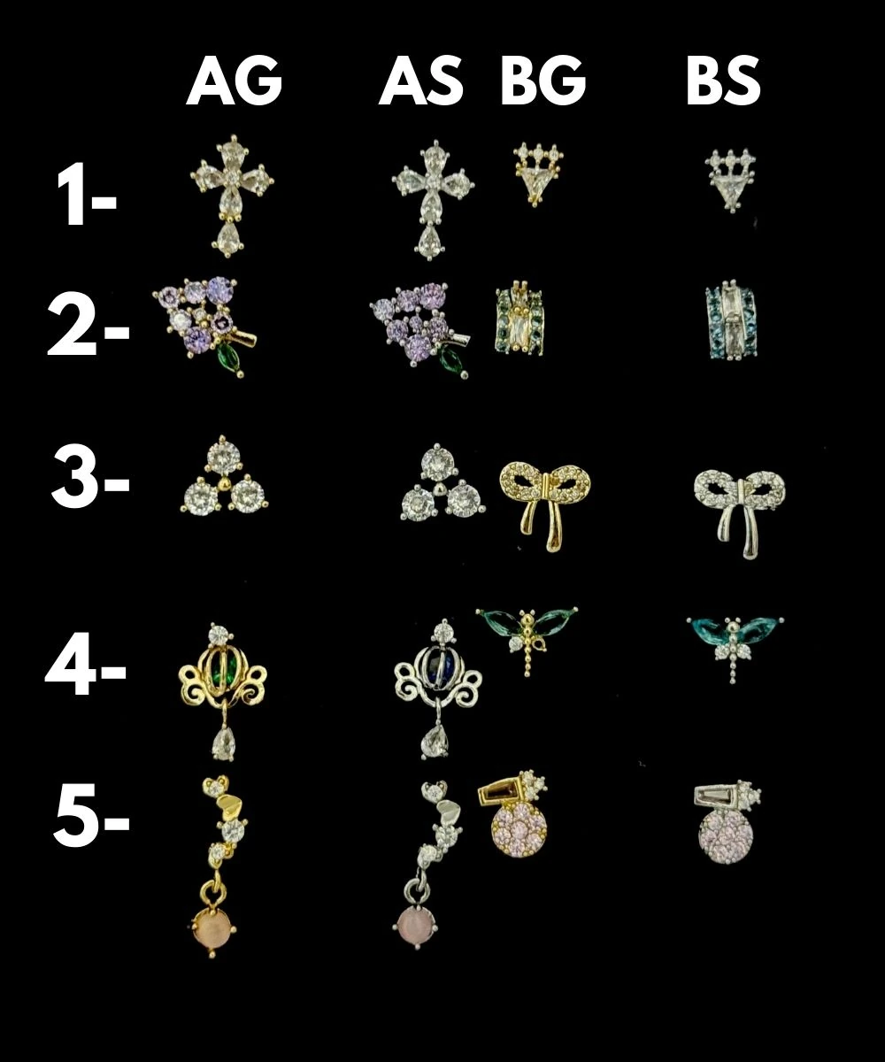 Çelik Casedxa Tragus Piercing