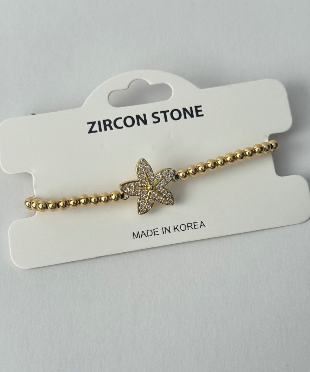 Zirkon Çiçek Bileklik