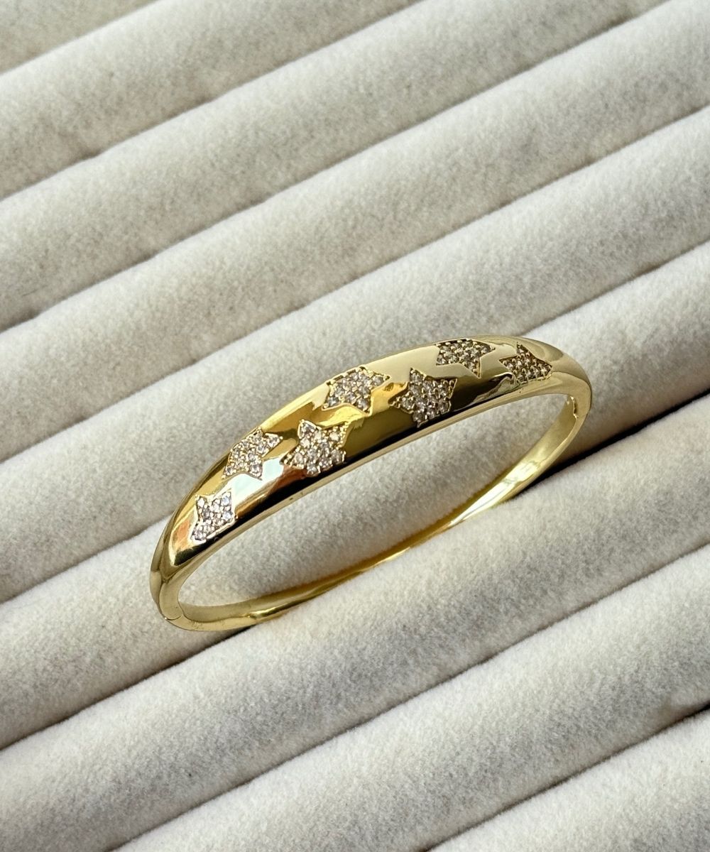 Çelik Işıltılı Yıldız Kelepçe