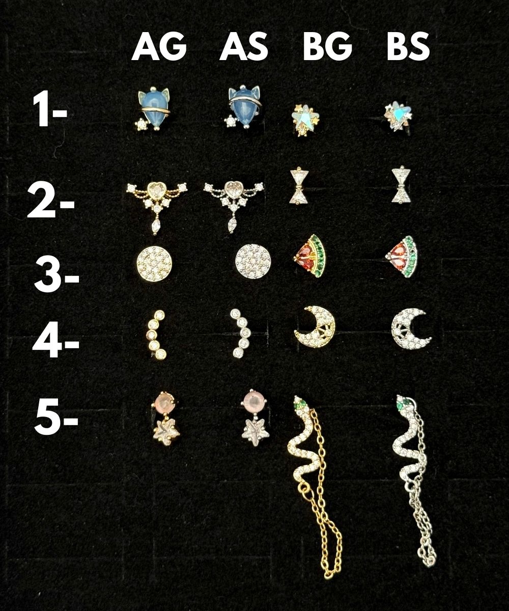 Çelik Daceane Tragus Piercing