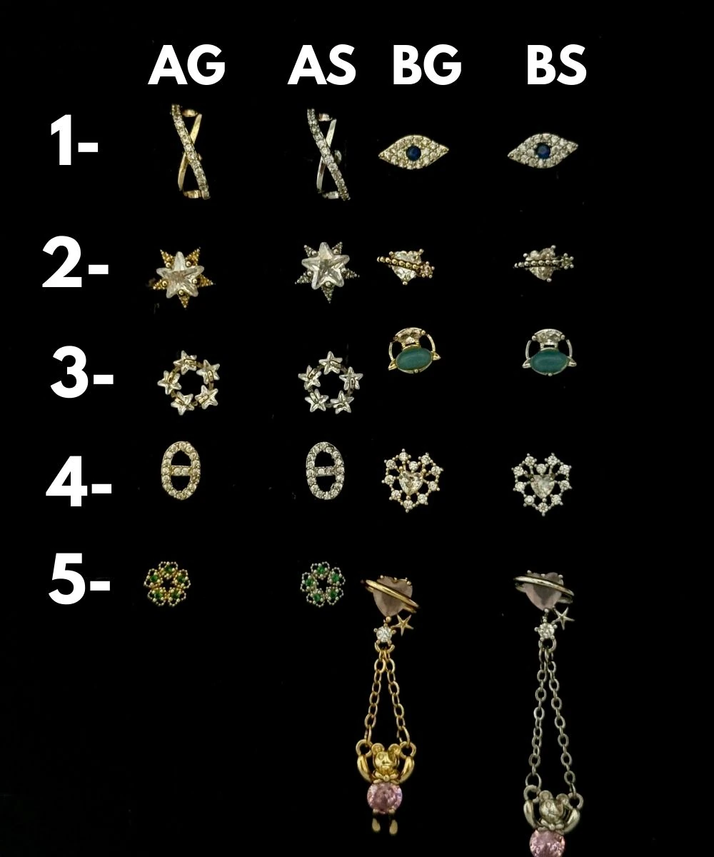 Çelik Camelion Tragus Piercing