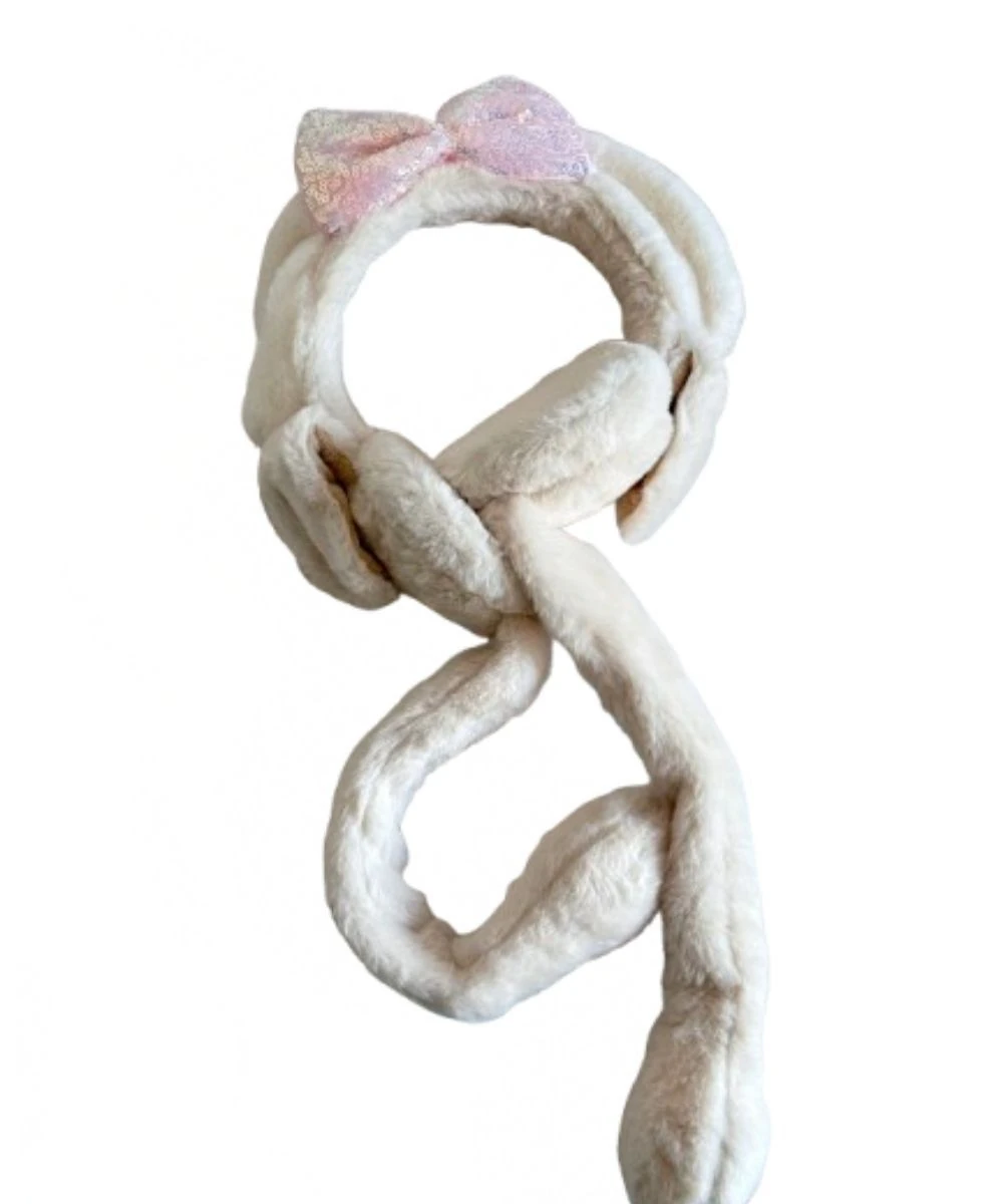 Aksesuar Simli Fiyonk Kulaklık