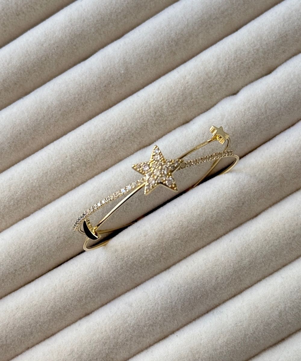 Luxury Parıltılı Yıldız Kelepçe