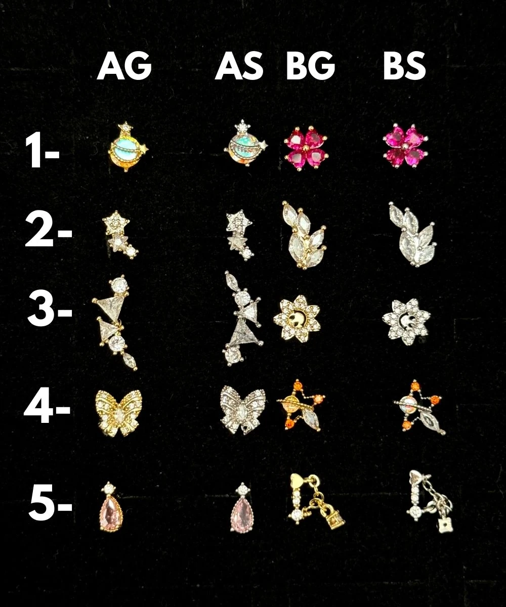 Çelik Decaelis Tragus Piercing