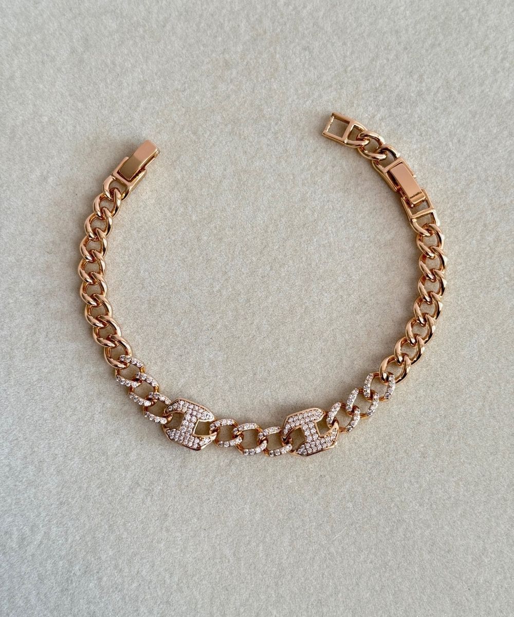 Xuping Taşlı Şekilli Bileklik