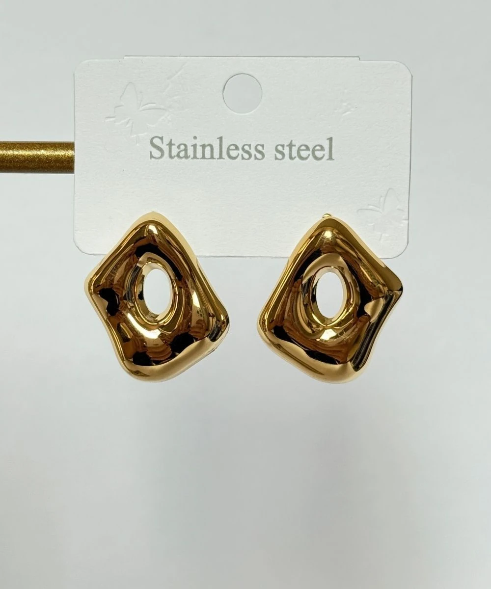 Çelik 2'Li Kraken Küpe