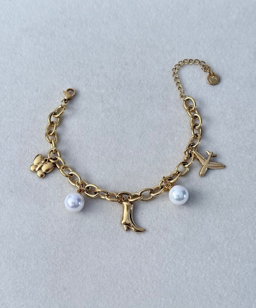 Çelik İcili Kelebek Çizme Bileklik