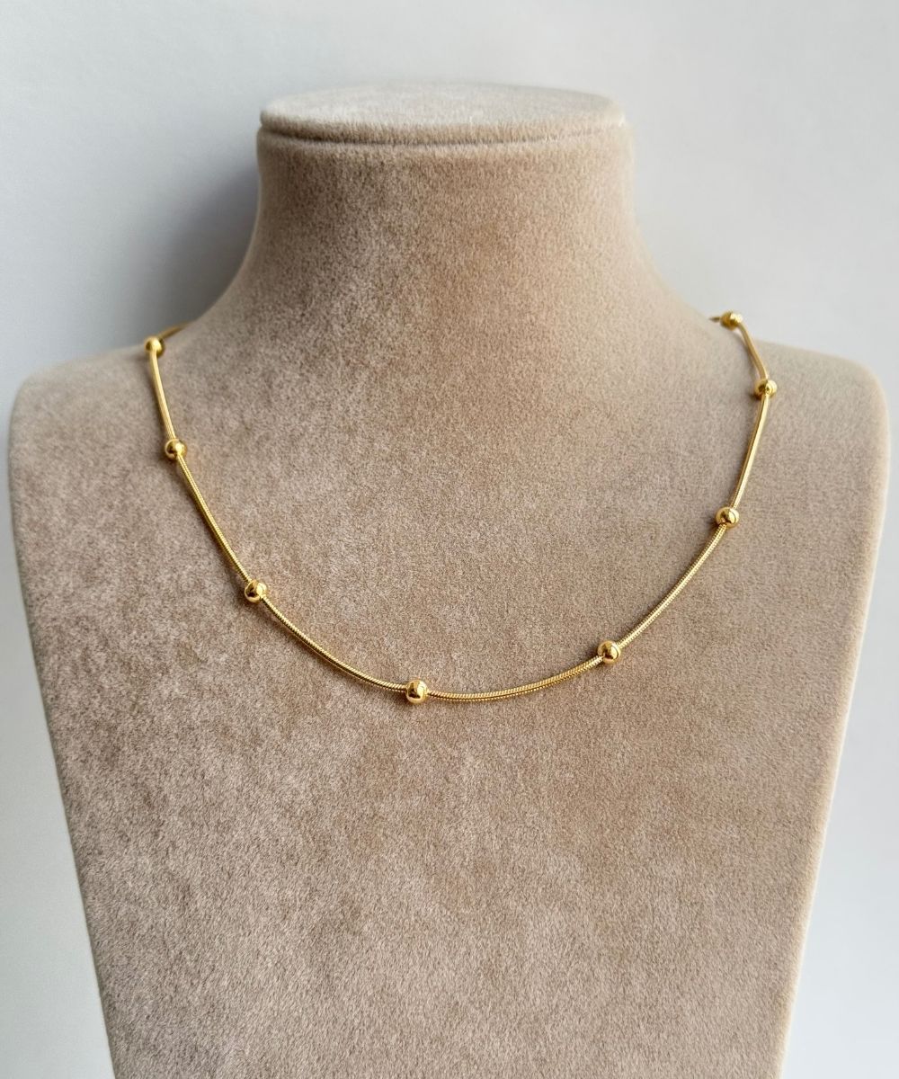 Çelik Tekli Dorika 45cm Kolye