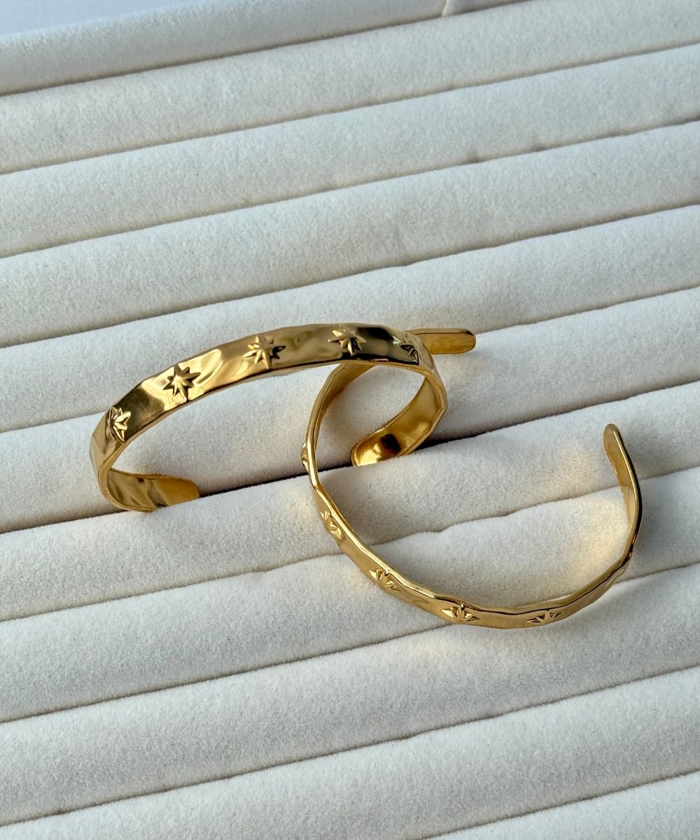 Çelik Yıldız Vintage Kelepçe