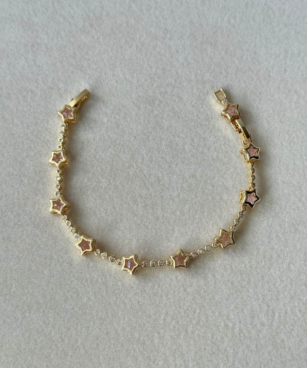 Ysx Pembe Yıldız Bileklik