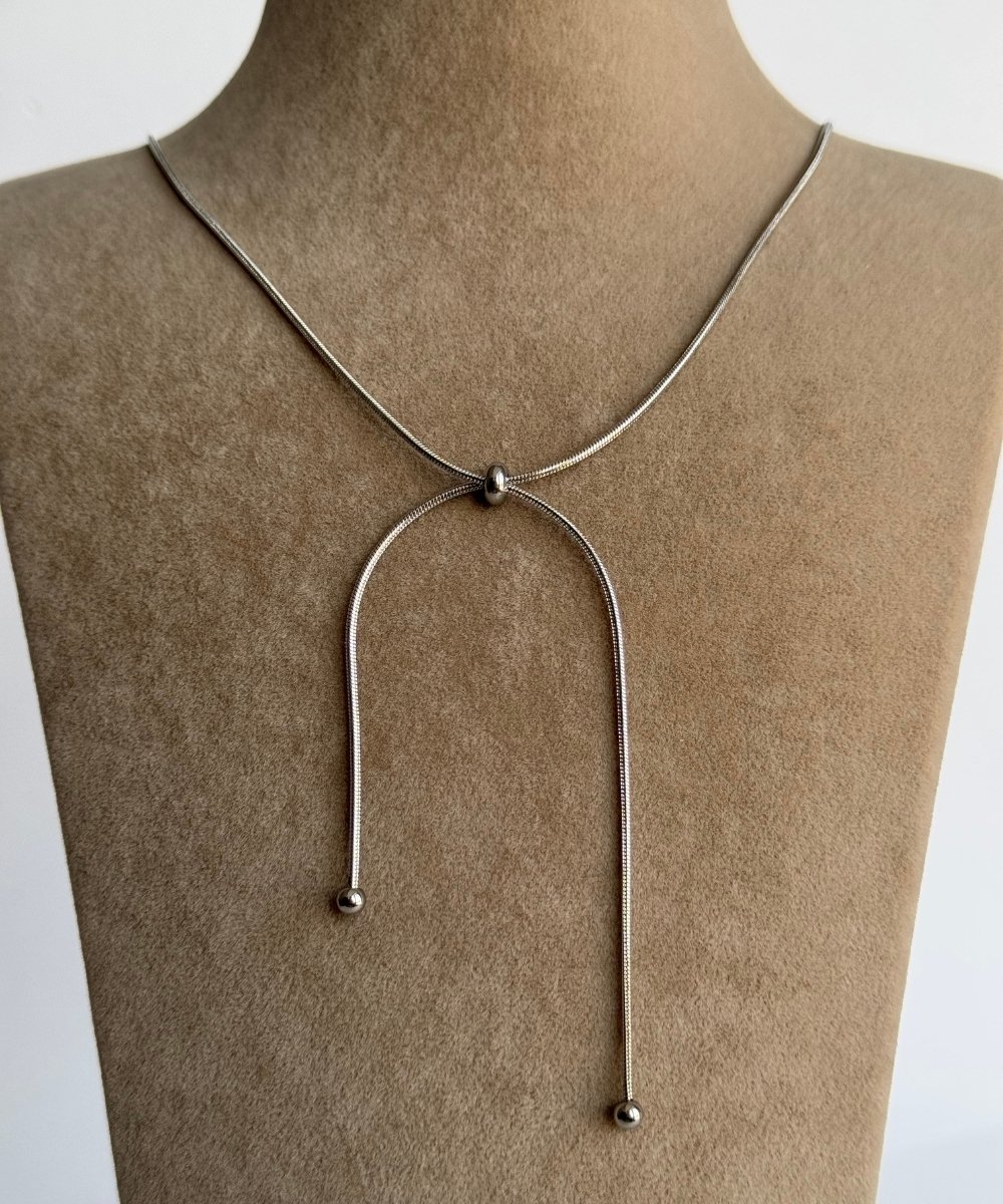 Çelik Düğüm Asansör Kolye