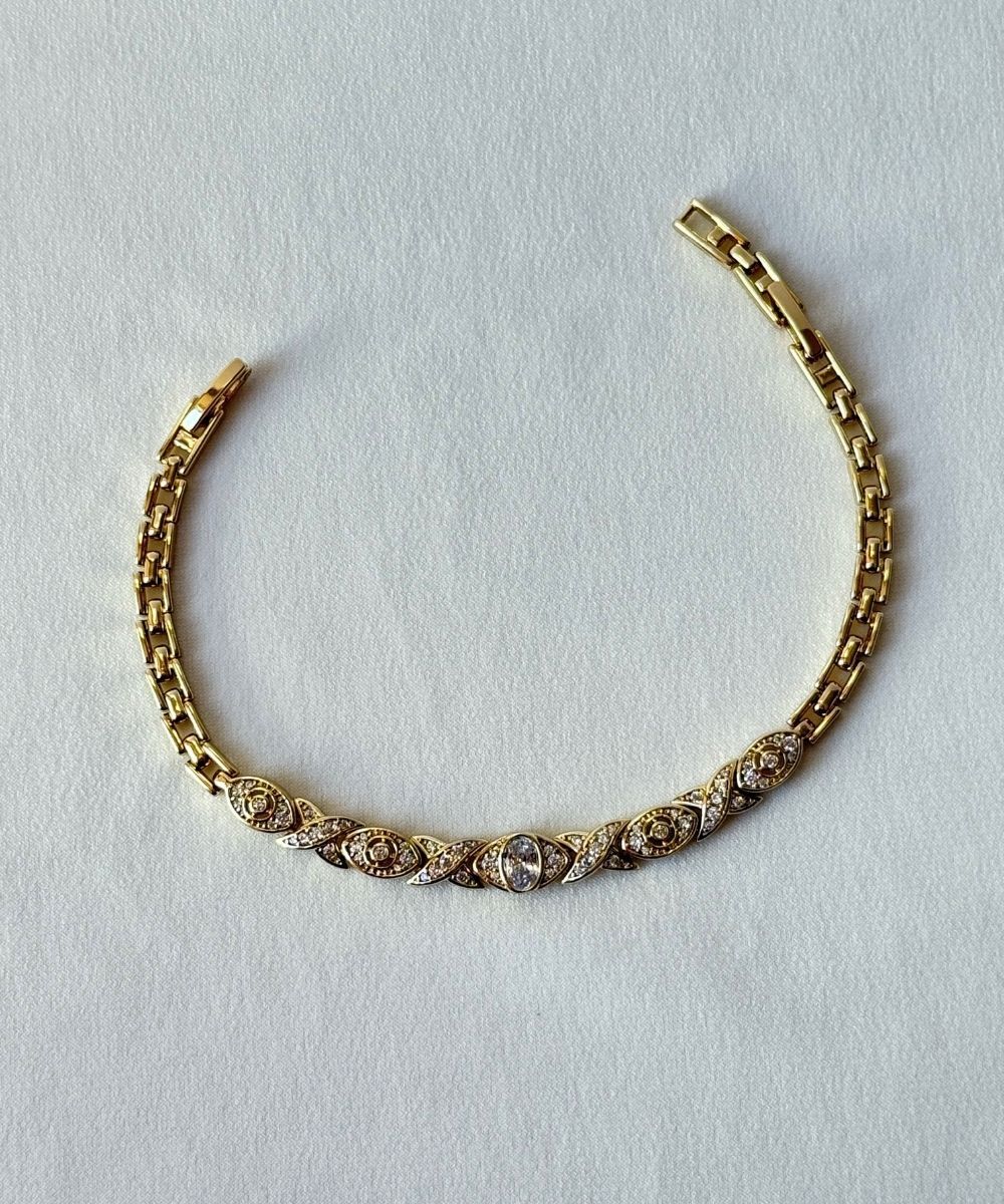 Xuping Oval Taşlı Xox Bileklik