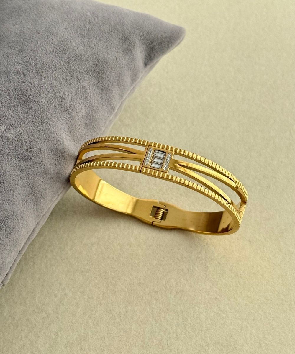 Çelik Taşlı Şerit Baget Kelepçe