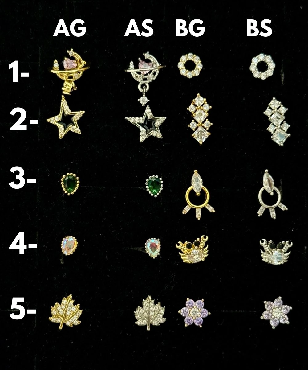 Çelik Baldrea Tragus Piercing